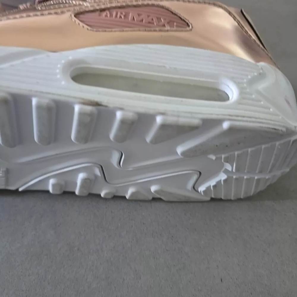 Nike Air Max 90 SP Metallic Shoes Rose Gold CQ6639-600 Womens 14 / Mens 12.5 - Picture 5 of 6